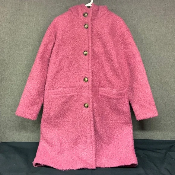 Women’s A New Day Cherry Blush Soft Long Coat - Picture 1 of 5
